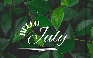 7月休業のお知らせ