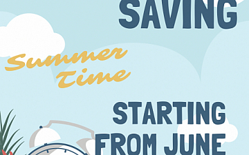 6月からサマータイム 始まります