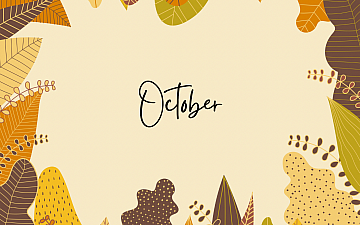 10月休業のお知らせ